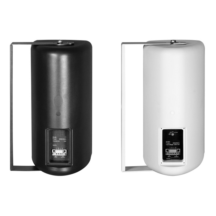 Enceinte BLANCHE 2 voies - IP46 - 100V - 80W/40W/20W & 16ohms Rondson