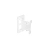 Support de fixation murale orientable noir pour JS-EST80 et JS-EST150 Rondson