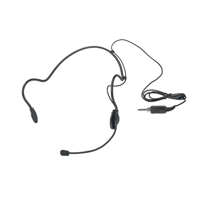 Boitier émetteur UHF & micro cravate + micro casque pour JS-WM18 Rondson