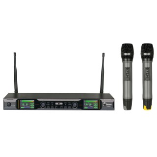 Ensemble UHF double, 30 mw 2 micros main, sync. IR 660-690 MHz Rondson