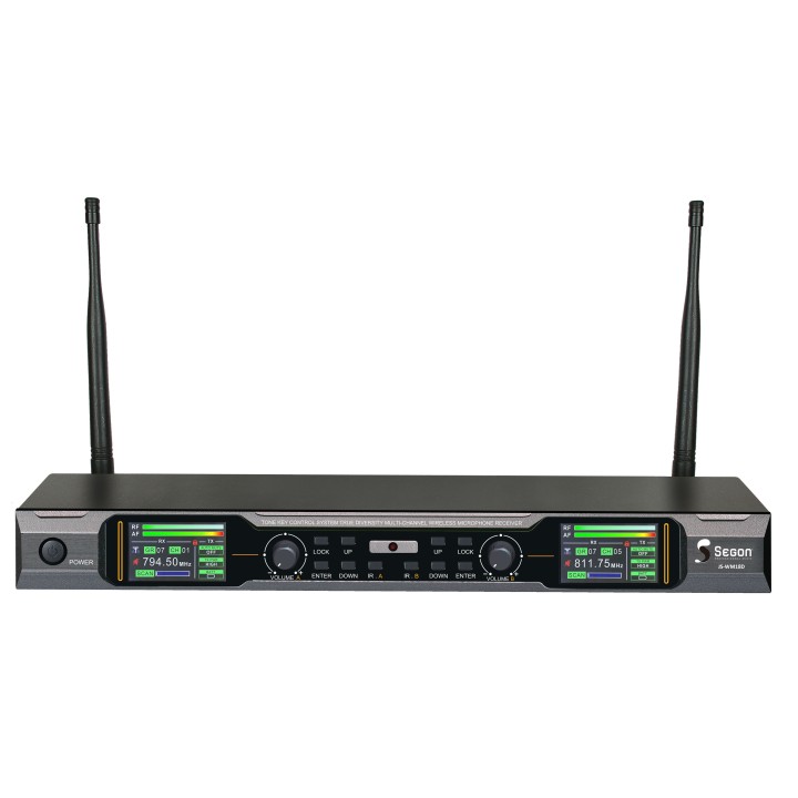 Ensemble UHF double, 30 mw 2 micros main, sync. IR 660-690 MHz Rondson