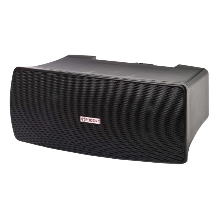Enceinte 2 voies bass réflex line array noire 60 W/70V/100V Rondson