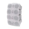 Line Array composée de 4 enceintes K4 BL +support liaison métal K4 S Rondson