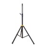 Pied de sol télescopique 35 mn acier et alu noir flexible, < 30 kgs Rondson