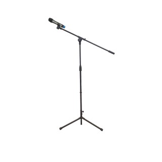 Pied de sol télescopique acier flexible 35 mn pour microphone Rondson