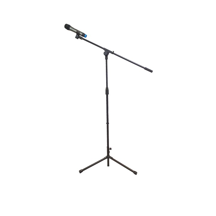 Pied de sol télescopique acier flexible 35 mn pour microphone Rondson