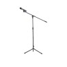 Pied de sol télescopique acier flexible 35 mn pour microphone Rondson