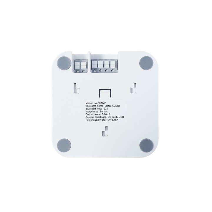 Amplificateur compact 60W en 8 Ohms avec Bluetooth Rondson