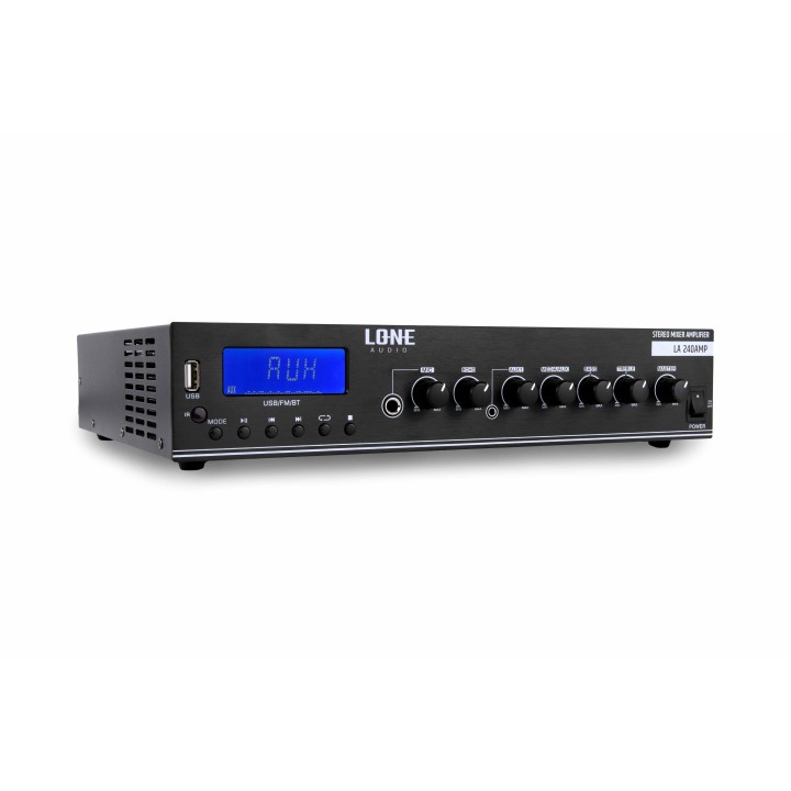 Amplificateur mélangeur Stéréo 2 x 120W 8OHM - 1.5U Rondson