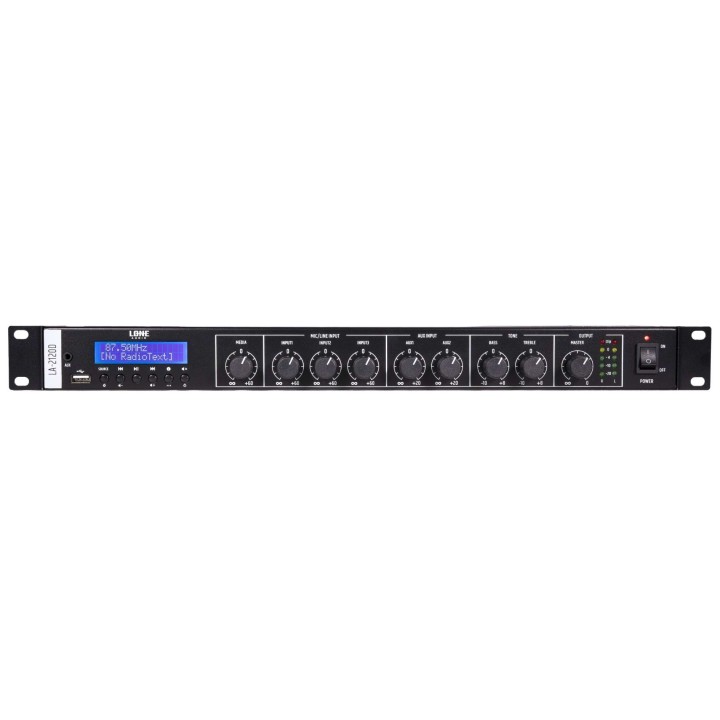 Amplificateur mélangeur class D stéréo 2 x 120W en 4 ohms Rondson