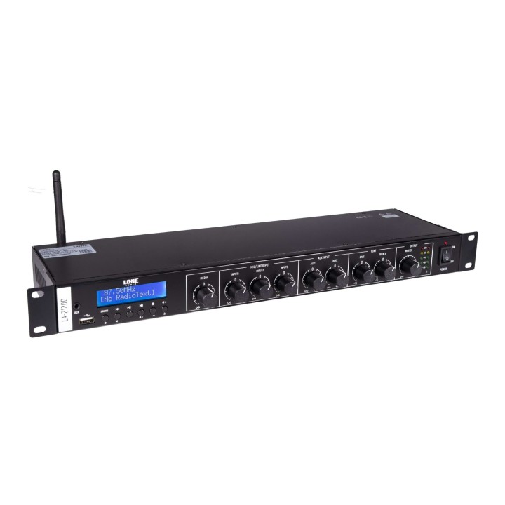 Amplificateur mélangeur class D stéréo 2 x 120W en 4 ohms Rondson