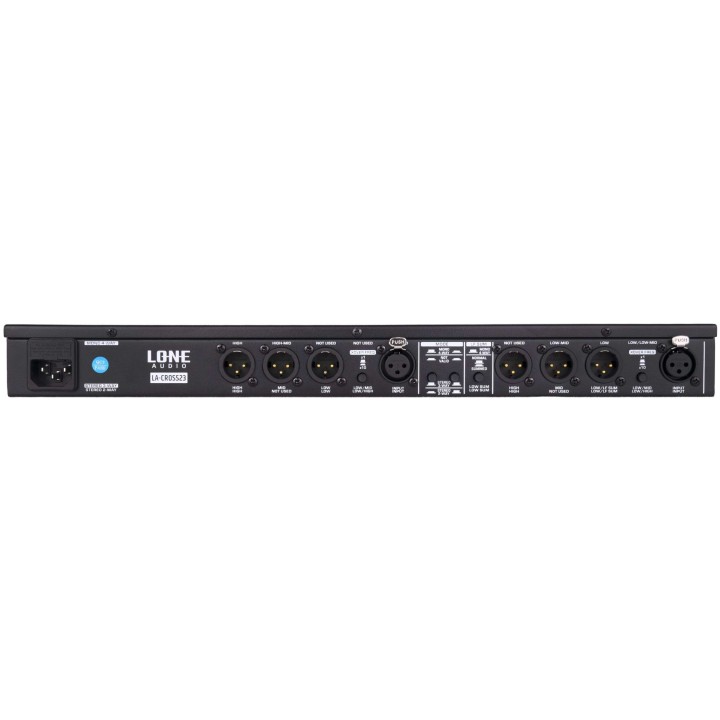 Crossover actif stéréo 2 voies ou mono 3 voies rackable 1U Rondson
