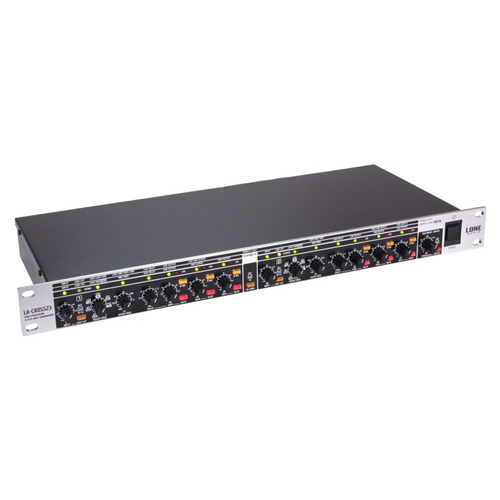 Crossover actif stéréo 2 voies ou mono 3 voies rackable 1U Rondson