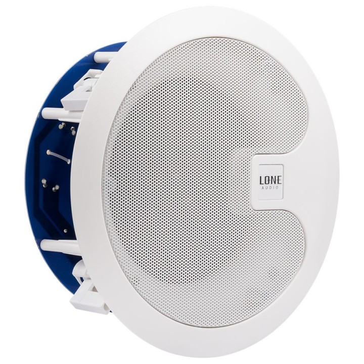Paire haut-parleurs encastrés blanc 2 voies 80W 8 Ohms Rondson