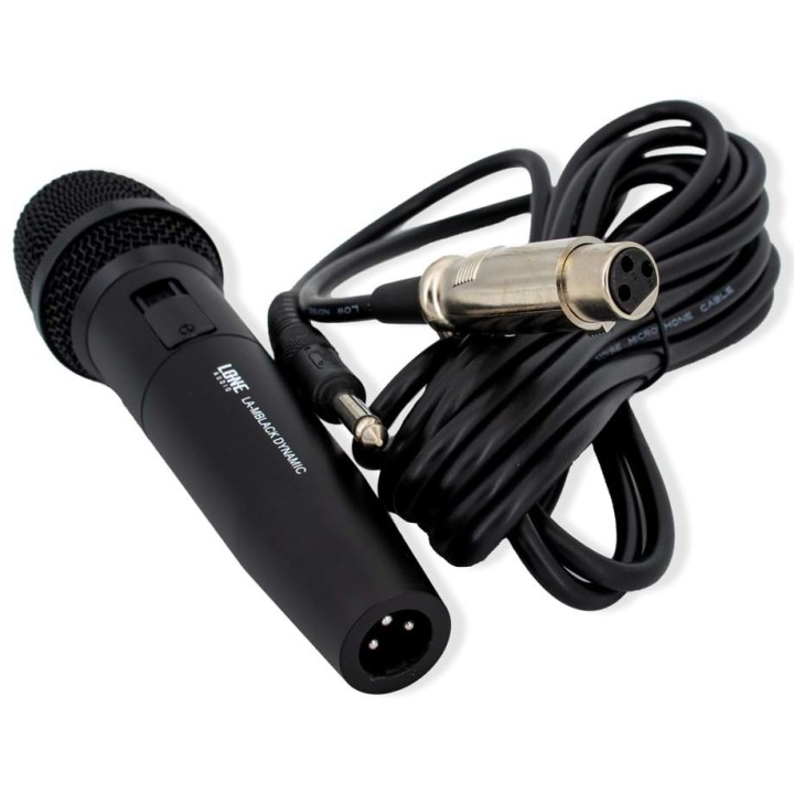 Micro main dynamique super cardioïde couleur NOIRE Rondson