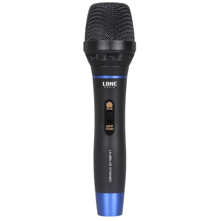 Micro main dynamique super cardioïde couleur BLEU Rondson