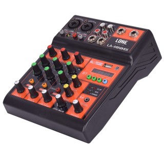 Table de mixage DSP 4 entrées 2 mono 1 stéréo DSP Lecteur multimédia Rondson