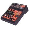 Table de mixage DSP 4 entrées 2 mono 1 stéréo DSP Lecteur multimédia Rondson