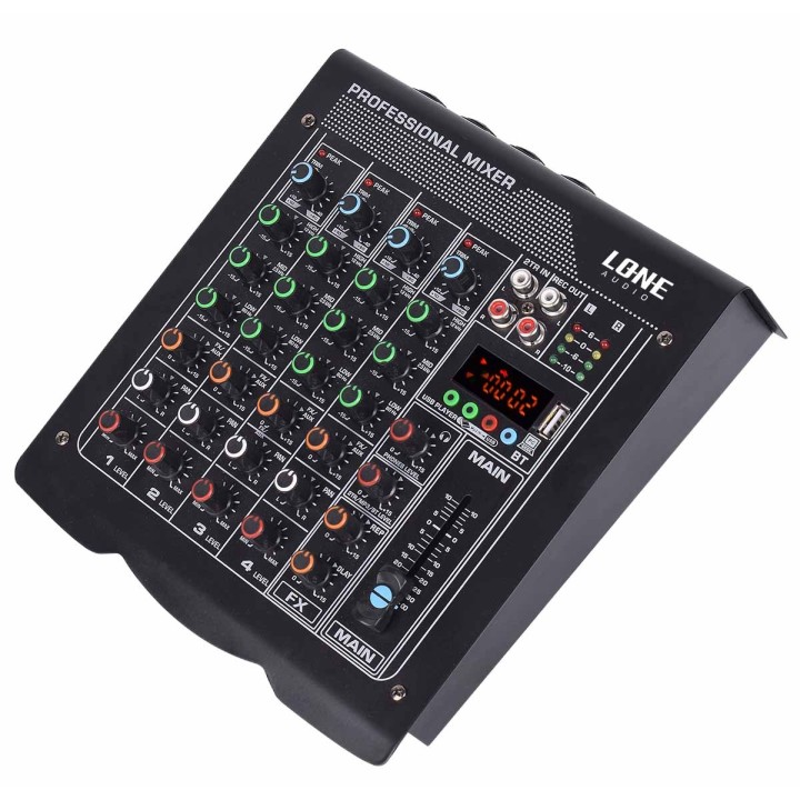 Table de mixage DSP 4 entrées 4 monos Lecteur multimédia Rondson