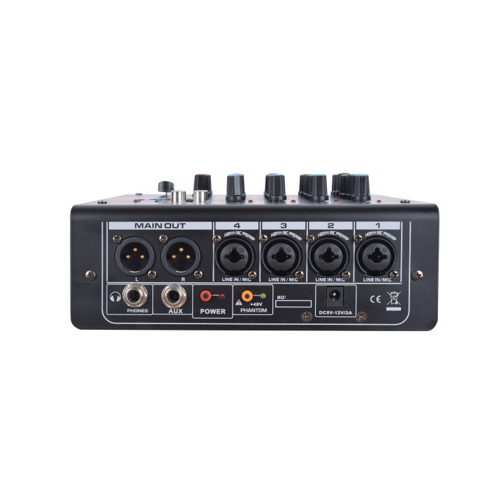 Table de mixage DSP 4 entrées 4 monos Lecteur multimédia Rondson