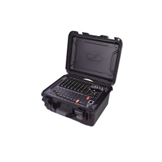 Table de mixage amplifiée 2 x 160W - 8 entrées 8 monos Bluetooth Rondson