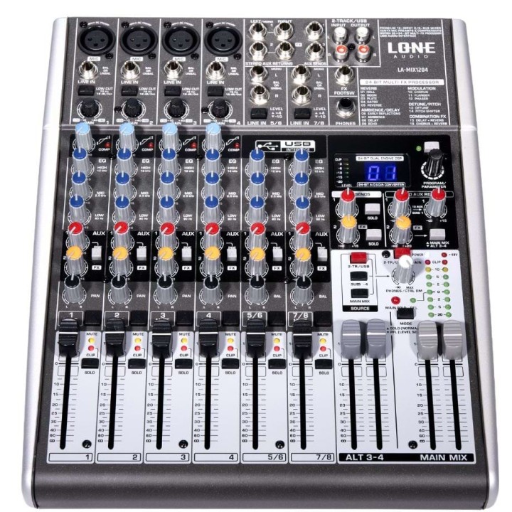 Table de mixage multimédia 12 canaux Rondson