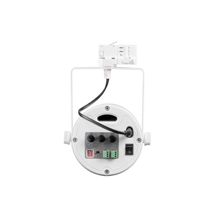 Haut-parleur spot blanc amplifié sans fil 15W - Bluetooth Rondson
