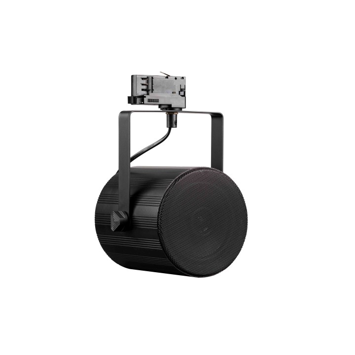 Haut-parleur spot noir amplifié sans fil 15W - Bluetooth Rondson