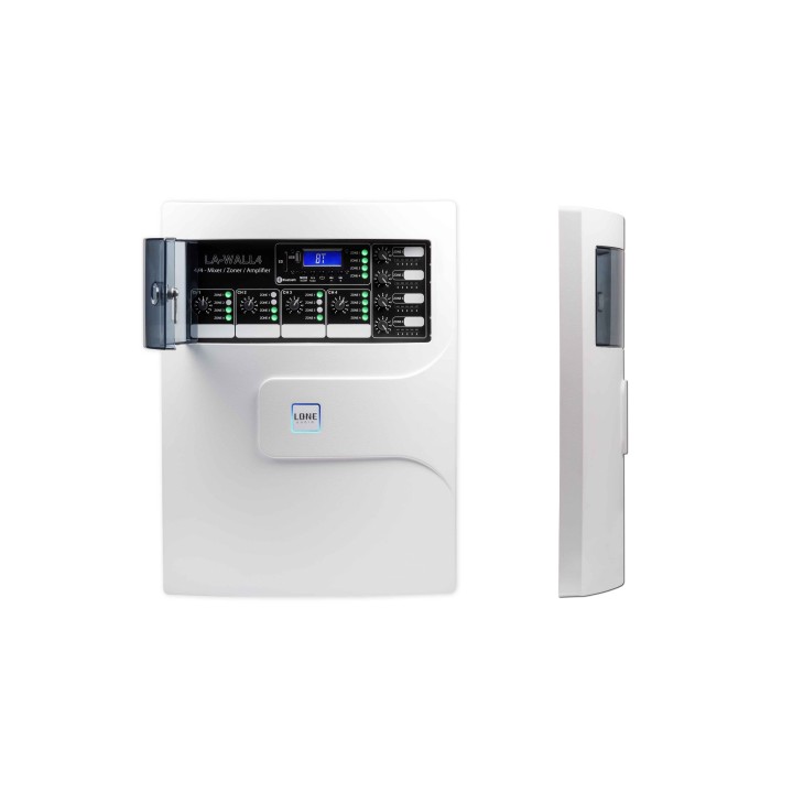 Amplificateur mural multimédia 4 x 150W Class AB en 4 Ohms Rondson