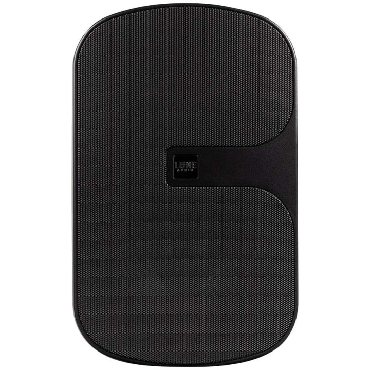 Paire d'enceintes murales noires 2 voies 120W MAX en 8 Ohms- IP55 Rondson