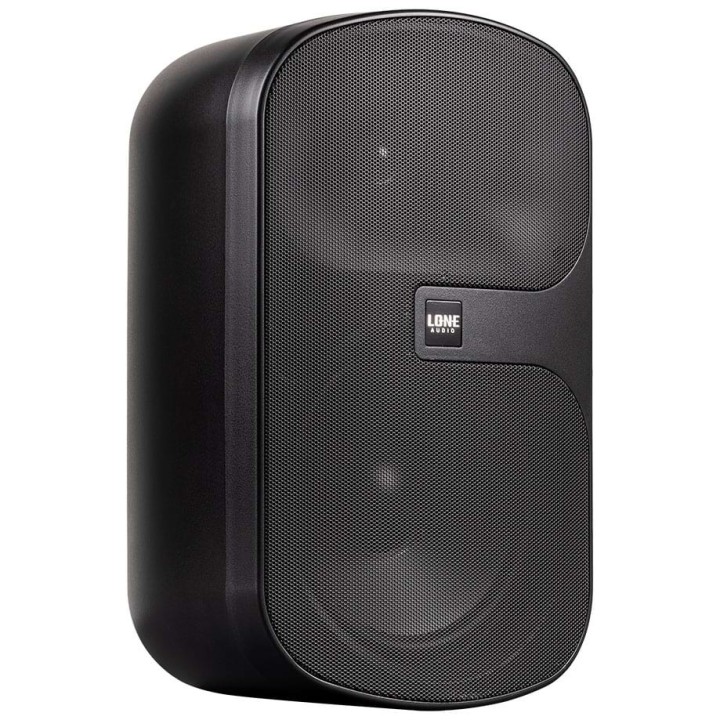Paire d'enceintes murales noires 2 voies 120W MAX en 8 Ohms- IP55 Rondson