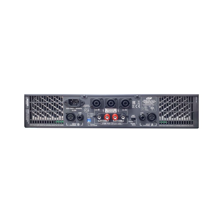 Amplificateur stéréo professionnel - 2 x 175 W / 8 Ohms - 230 V Rondson