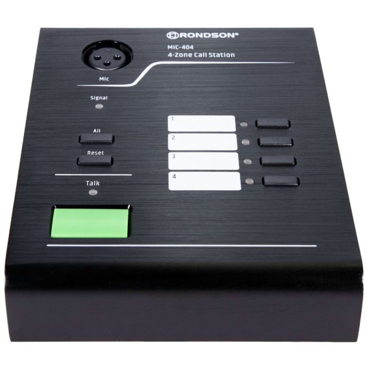 Microphone 4 zones pour serie MX-404 Rondson