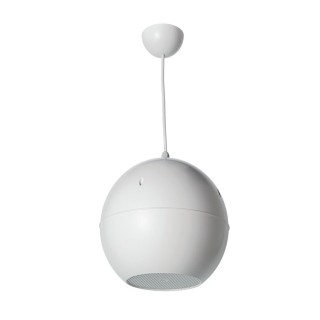 Enceinte sphérique Blanche - 10/5/2.5 W en 100V Rondson