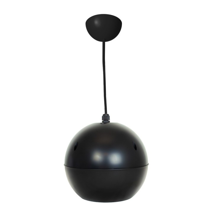 Enceinte sphérique Noire - 10/5/2.5 W en 100V Rondson