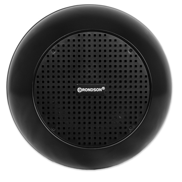 Enceinte sphérique Noire - 10/5/2.5 W en 100V Rondson