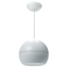 Enceinte sphérique Blanche - 30/15/7.5 W en 100V Rondson