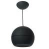 Enceinte sphérique noire - 30/15/7.5 W en 100V Rondson