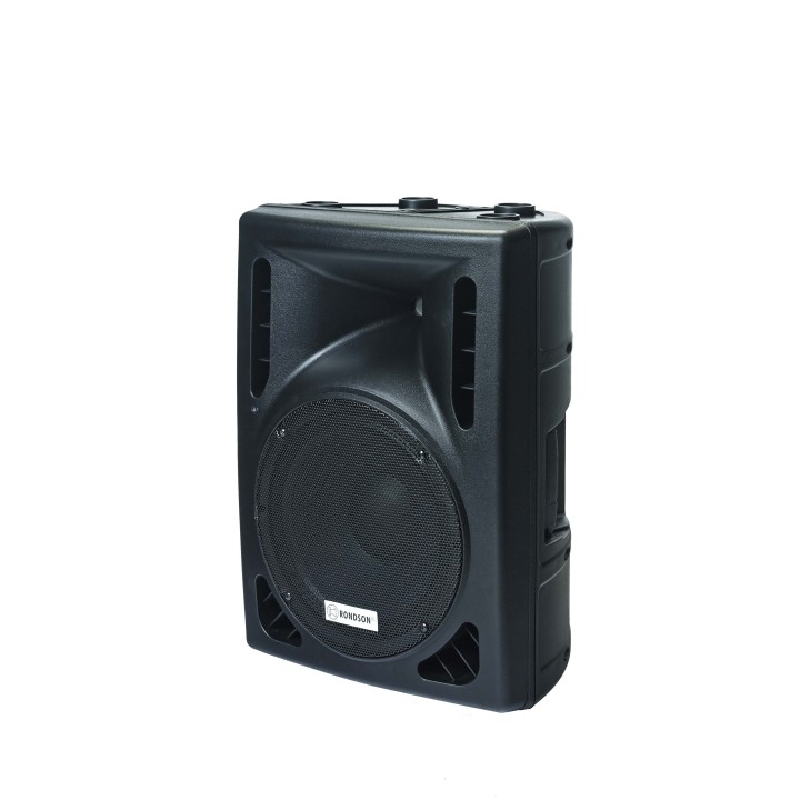 Enceinte amplifiée 2 voies bass-réflex, 100W RMS +USB/TC - 110V/230V Rondson
