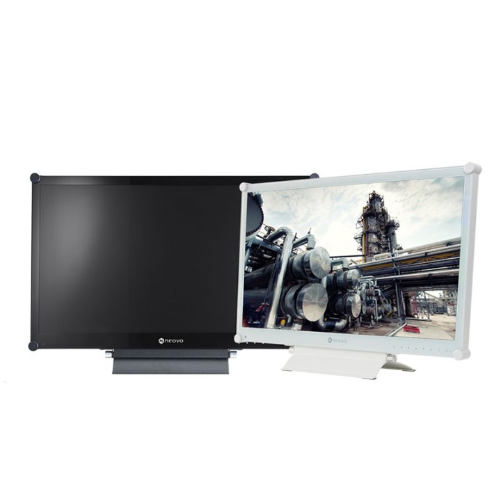 Neovo - Ecran de sécurité 22p FHD 300cd/m² - Verre - Métal - Noir AG Neovo