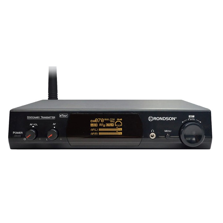 Station émetteur pour système de visite guidée UHF WT-200T Rondson