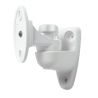 Paire de supports universels blancs en nylon, orientables tous sens Rondson