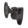 Paire de supports universels noirs en nylon, orientables tous sens Rondson