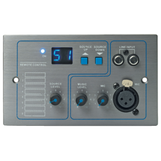 Platine préampli avec entrées MIC/LINE / sélection source Rondson