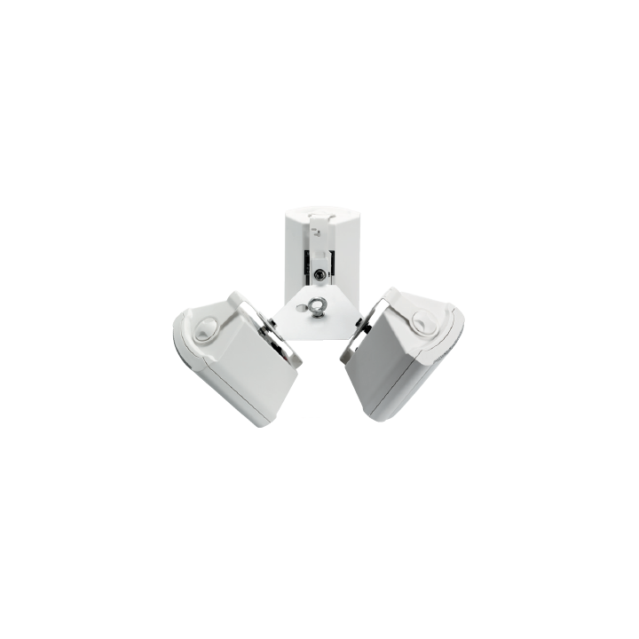 Support d'installation blanc pour 3 enceintes PBT-TBX-PLS-WS-BS Rondson
