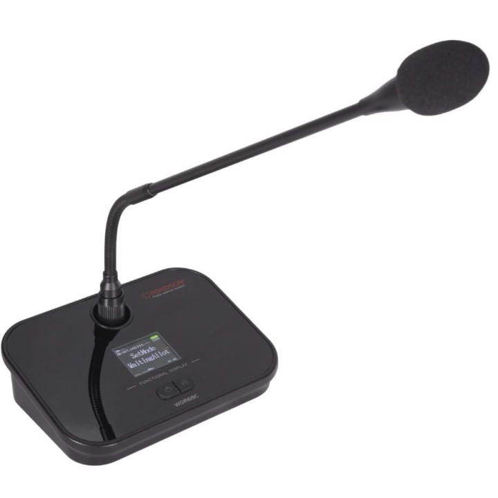 Pupitre microphone Président pour système conférence sans fil WDR69 Rondson