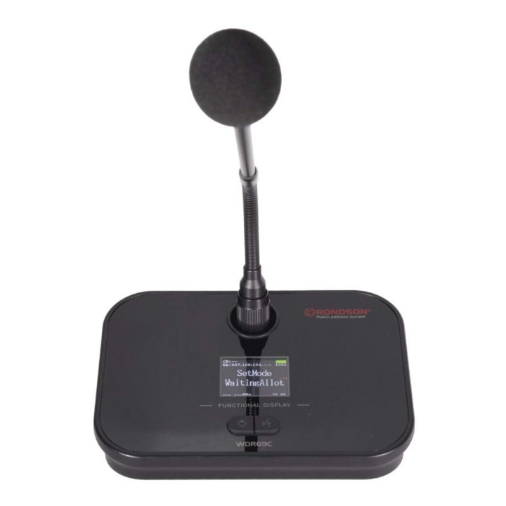 Pupitre microphone Président pour système conférence sans fil WDR69 Rondson