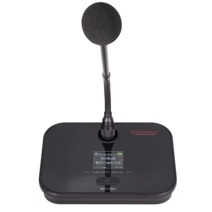 Pupitre microphone Président pour système conférence sans fil WDR69 Rondson