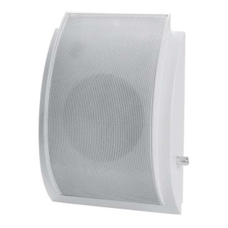 Enceinte murale close 2 voies blanche - 10/5/2,5 W / 100 V Rondson