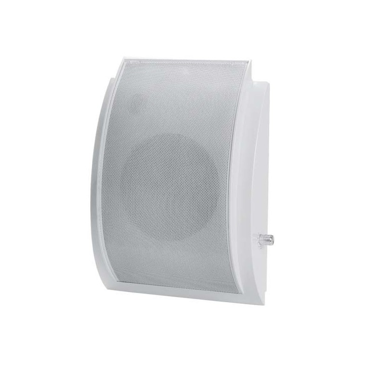 Enceinte murale close 2 voies blanche - 10/5/2,5 W / 100 V Rondson